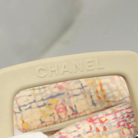 CHANEL Hand Bag Canvas 2way Pink Silver CC Auth 133090 - Picture 11 of 16